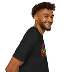 Gamer Dad Colourful Controller Design T-Shirt