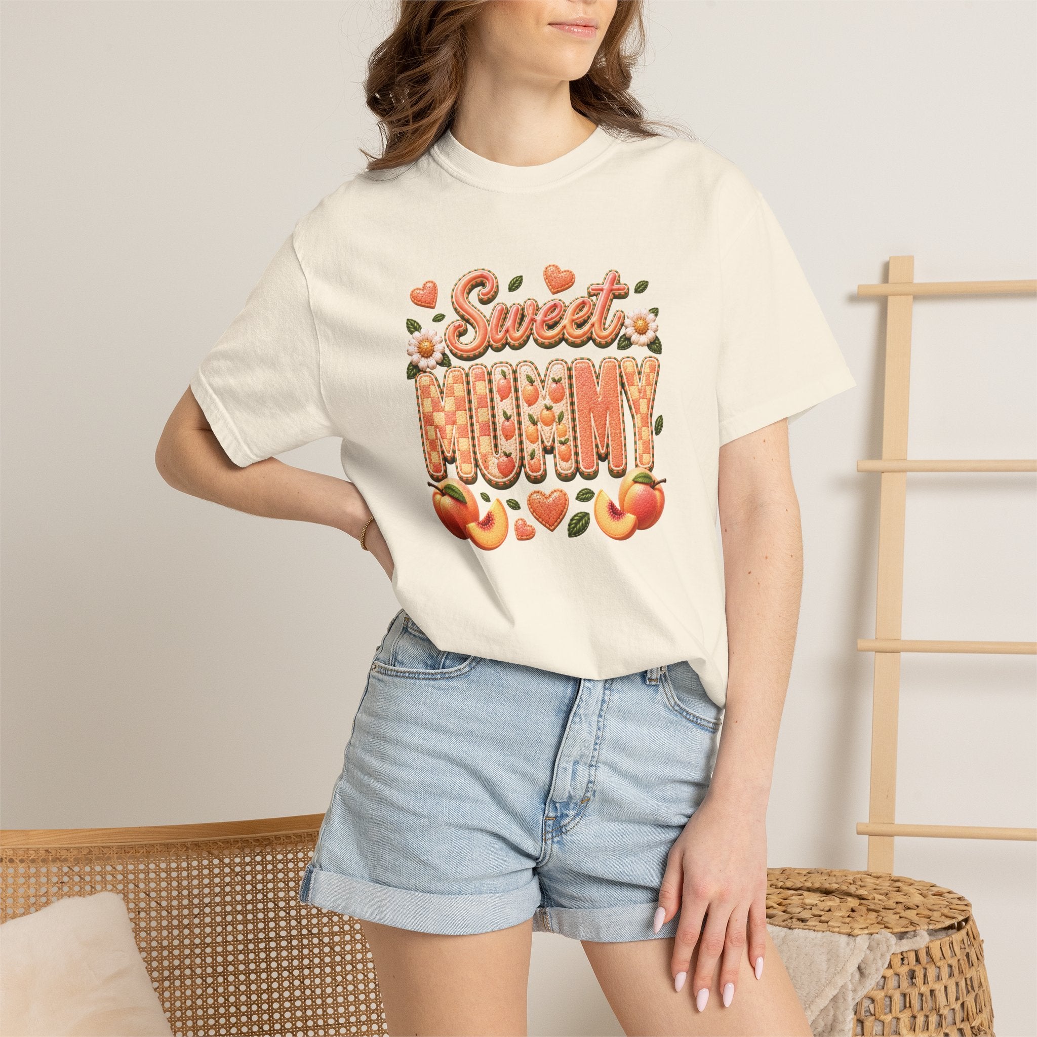 Sweet MUMMY Peach Tee
