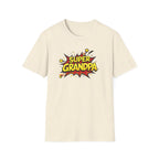 Super Grandpa T-Shirt – Comic Book Retro Graphic Tee for Grandfathers