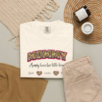 Mommy Camo Heart T-Shirt — "Mommy, I am here for little forever" Mother's Day Tee