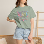Grandparent T-Shirt - "The World Needs Grans" Cute Pastel Grandkids Gift Tee