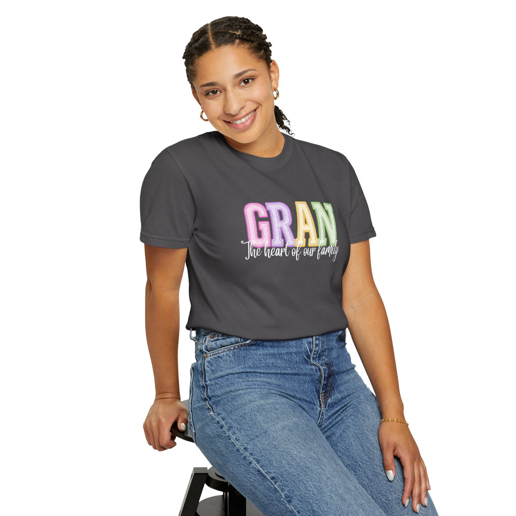 GRAN The Heart Of Our Family Tee
