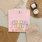 Granny's Club T‑Shirt – Cute Pastel 'Granny's Club' Rules Graphic Tee for Grandmothers