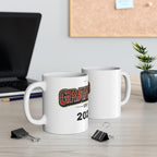Granddad Est. 2026 Plaid Coffee Mug — New Grandparent Gift