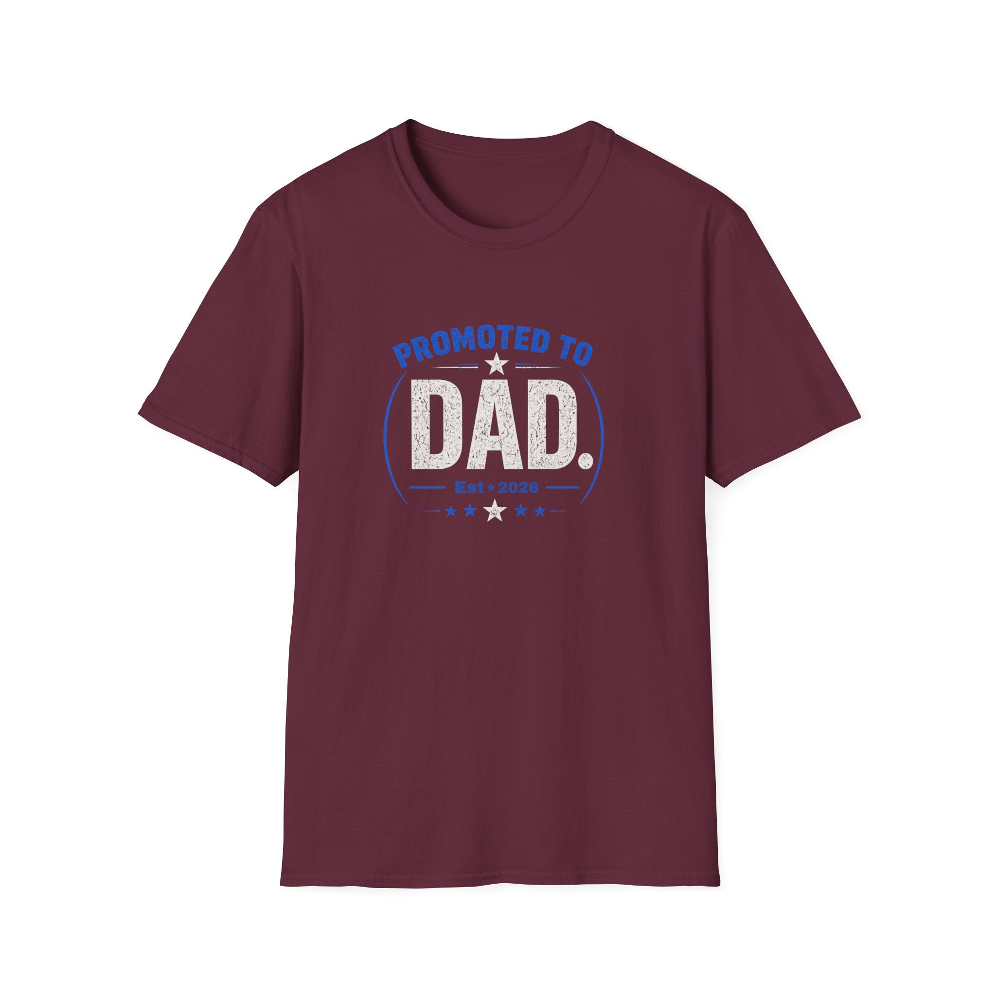 Promoted to Dad T-Shirt — New Dad Announcement Gift