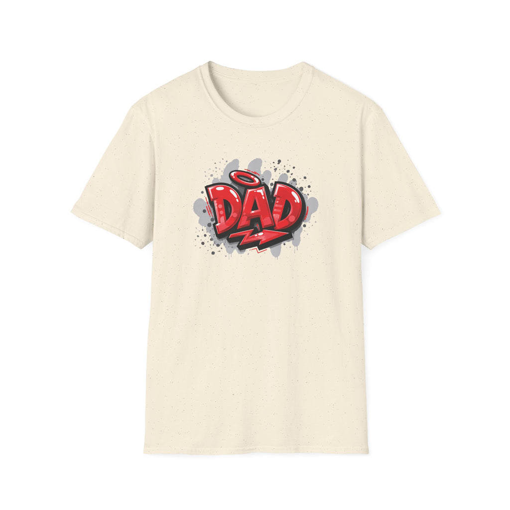 Dad Red Graffiti T-Shirt