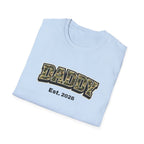 Daddy Est. 2026 Camo T-Shirt — New Dad Gift