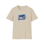 Super Dad T-Shirt — Scotland Flag themed Comic-Style Father's Day Gift