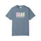 Gran Loves Her Crew T-Shirt — Pastel Grandma Shirt for Mother's Day & Family Gifts