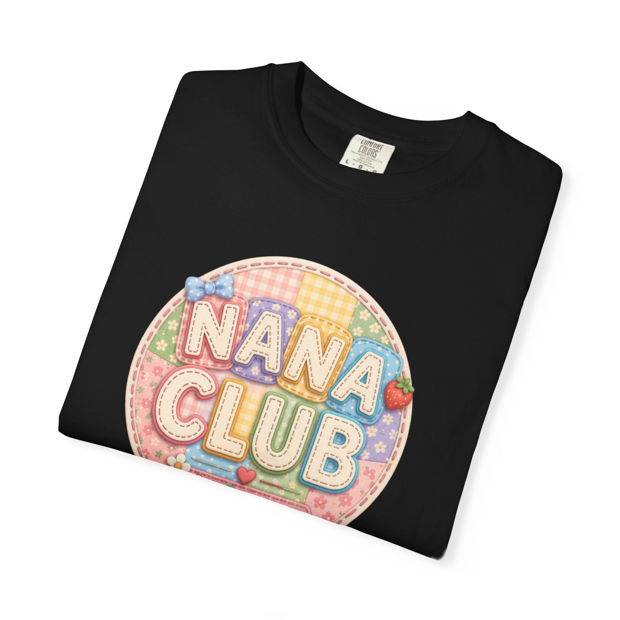 Nana Club T-Shirt — Retro Pastel Grandma Gift Tee