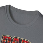 Dad Plaid Design T-Shirt – Rustic Father’s Day Gift