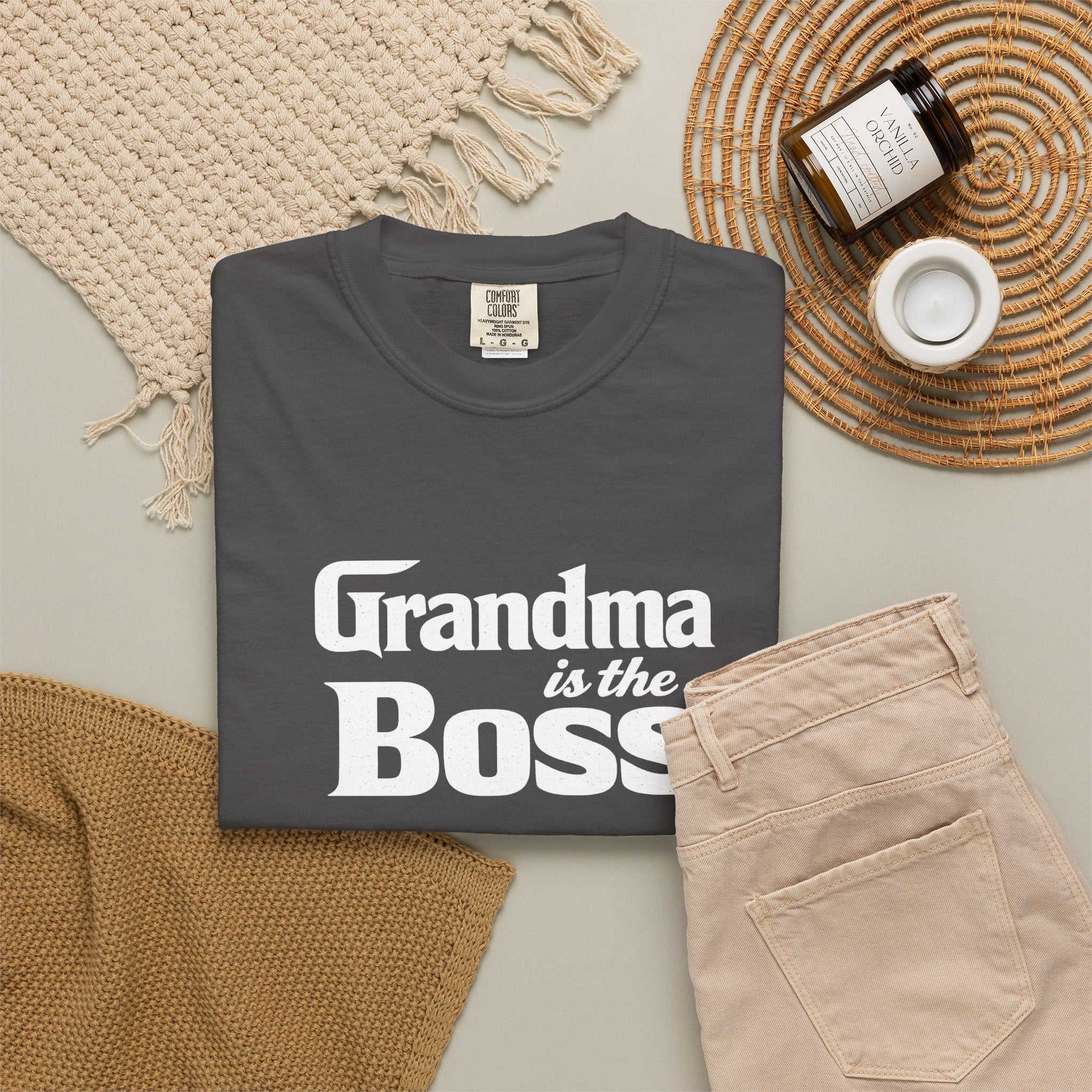 Grandma Is The Boss T-Shirt