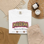 Mom Camo Graphic T-Shirt — "MOM Most Loved Her Little People" Floral Heart Tee