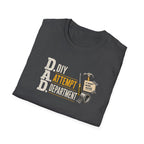 T-Shirt — "DAD: DIY Attempt Department" Funny Father’s Day Tool Shirt