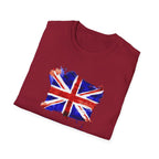 British Flag Watercolor T-Shirt – "Made in the UK" Pride Tee