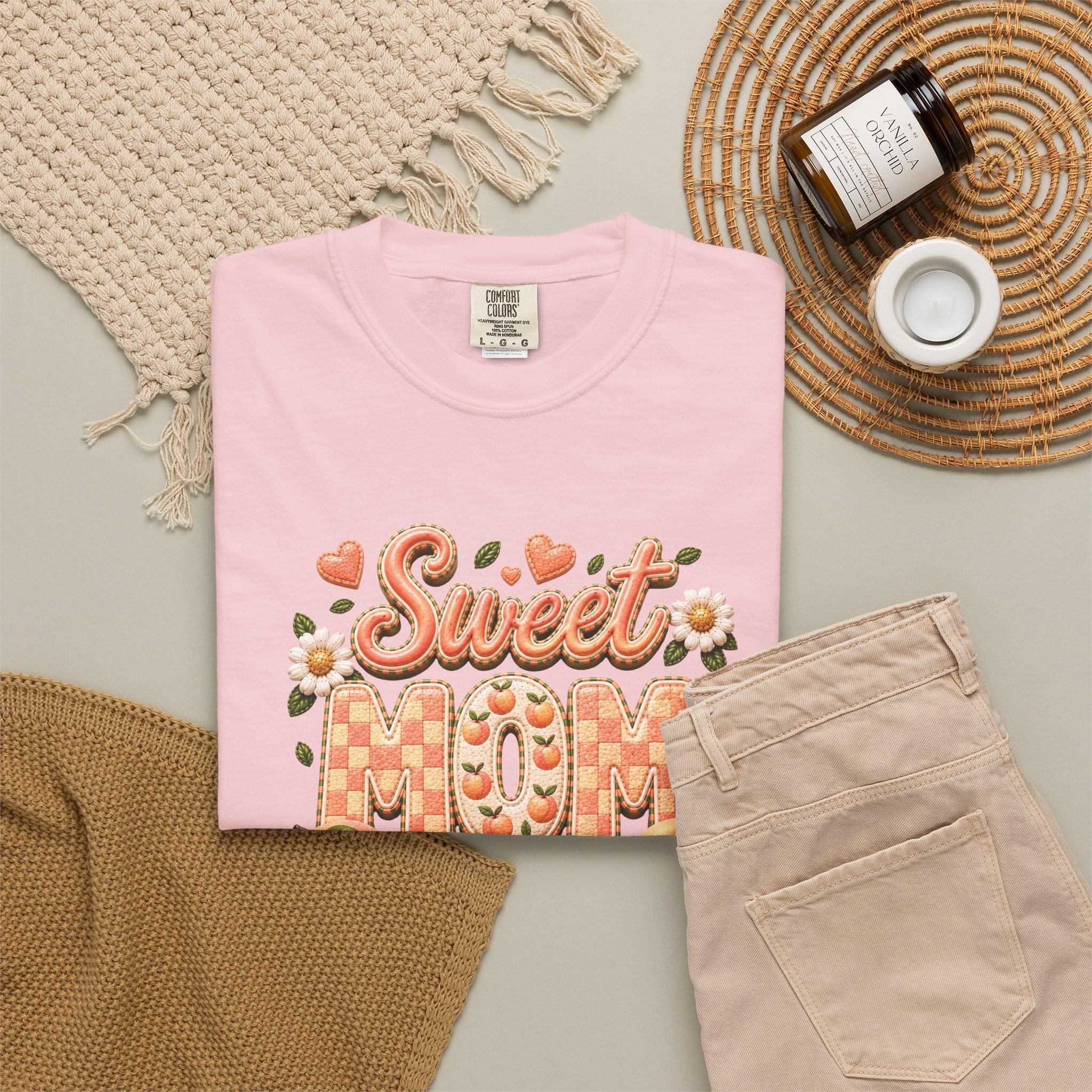 Sweet MOM Peach Tee