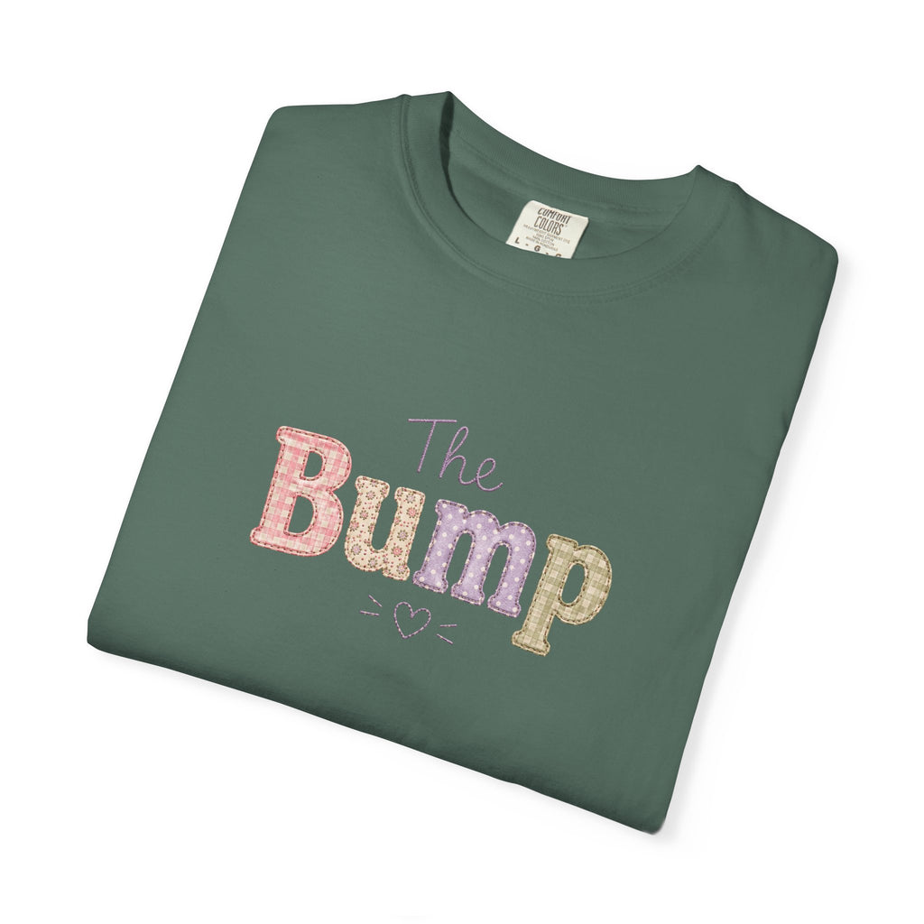 Maternity T-Shirt — 'The Bump' Pastel Vintage Graphic Tee