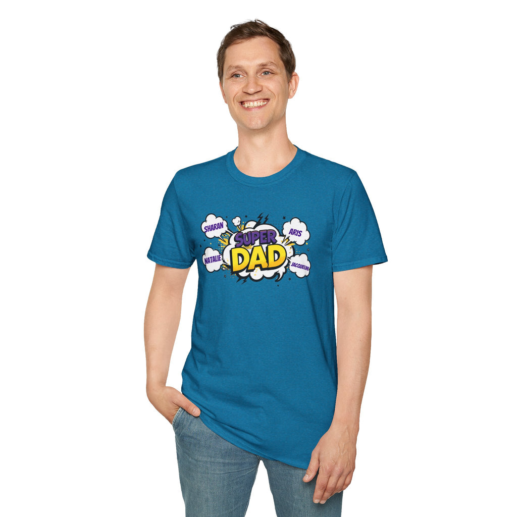 Super Dad Comic T-Shirt – Funny Father’s Day Gift