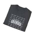 Grandad Word Cloud T-Shirt — "You had me at... GRANDAD" Father’s Day Gift