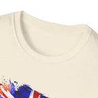 British Flag Watercolor T-Shirt – "Made in the UK" Pride Tee