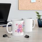 Mom Power Mug — Colorful Patchwork Mother's Day Coffee Cup