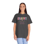 Granny Floral Graphic T-Shirt — "Granny makes the world a little softer, a little kinder, a little warmer"