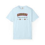 Mummy Camo Heart Graphic T-Shirt — "Mummy, leave her little layers" Retro Mum Tee