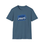 Super Papa Scotland Flag/Scottish themed T-Shirt – Comic Style Father’s Day Gift