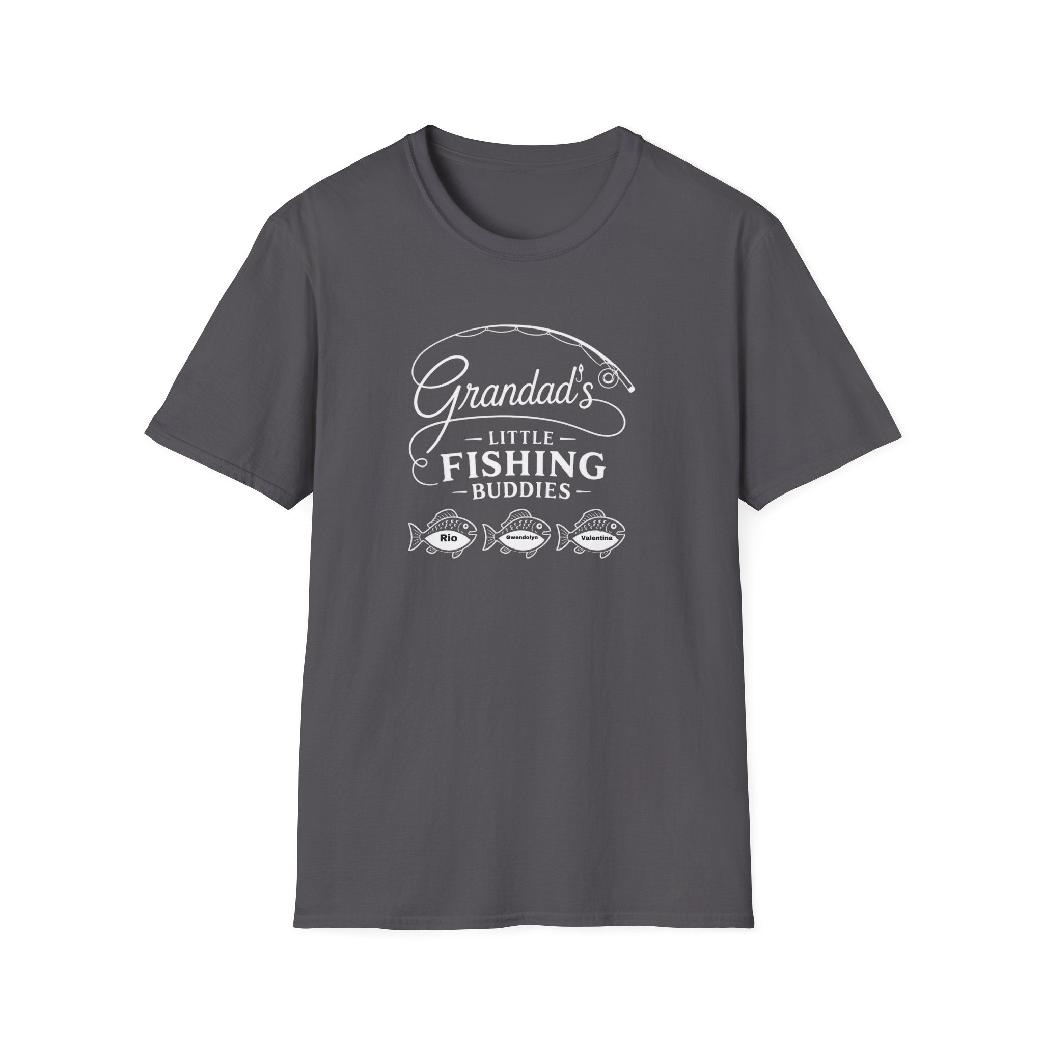 Granddad’s Little Fishing Buddies T-Shirt — Father/Grandparent Fishing Gift
