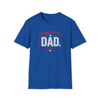 Promoted to Dad T-Shirt — New Dad Announcement Gift, Father’s Day Tee