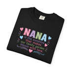 Nana Sunshine Floral T-Shirt — “NANA is the sunshine that makes our family garden bloom with love”