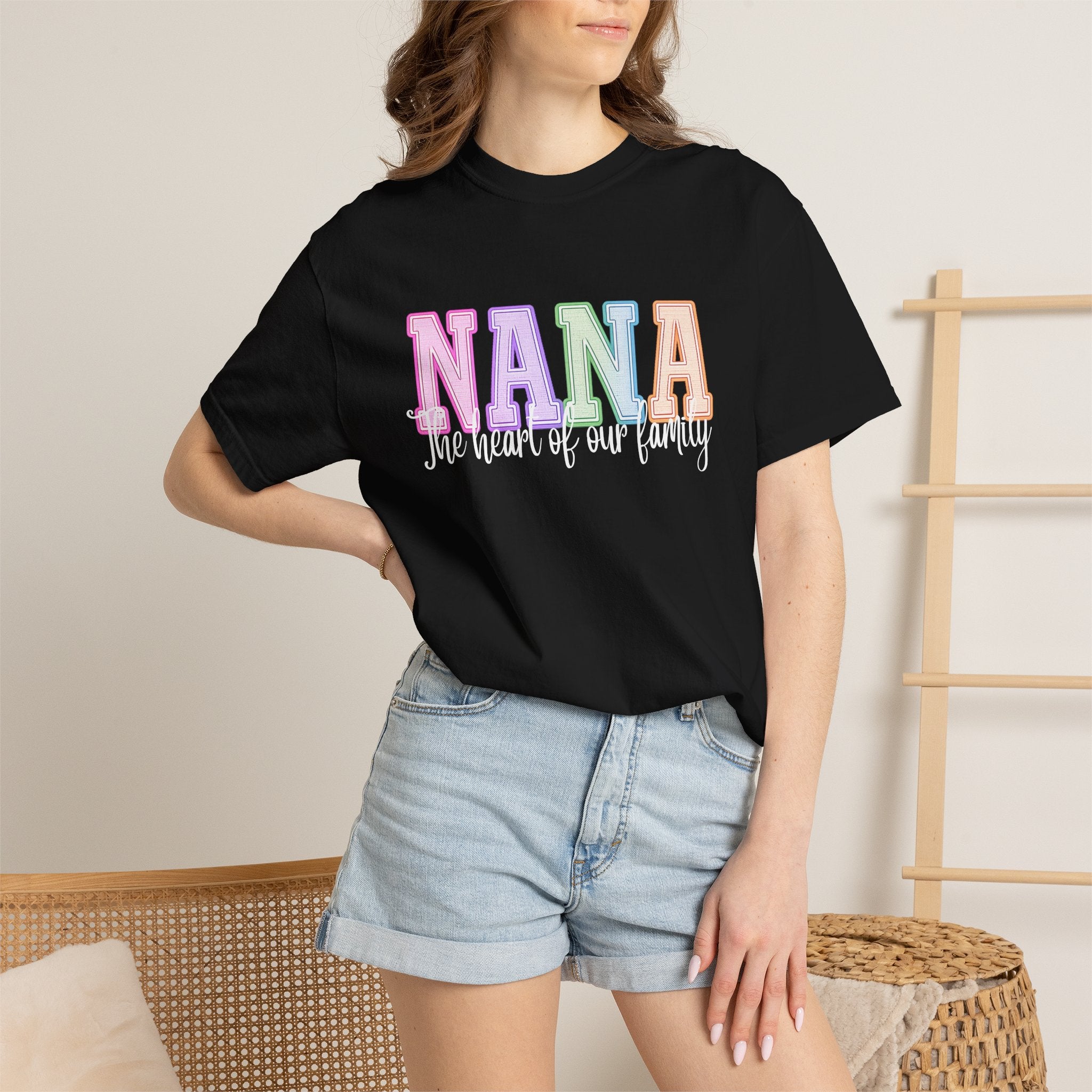 NANA The Heart of Our Family Tee