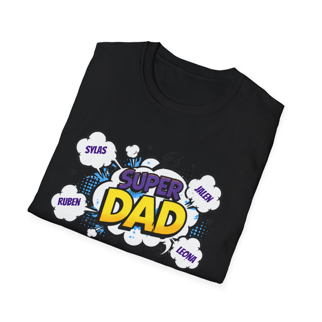 Super Dad Comic Graphic T-Shirt — Father’s Day Gift Tee