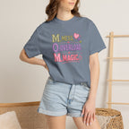 M.O.M. Graphic Tee — "Mess Overload Magic" Cute Mom Shirt