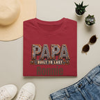Papa "Built to Last" T-Shirt — Personalise