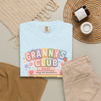 Granny's Club T‑Shirt – Cute Pastel 'Granny's Club' Rules Graphic Tee for Grandmothers