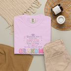 Grandma Floral Scripture T-Shirt — Blessed Are Those Who Are Pure in Heart