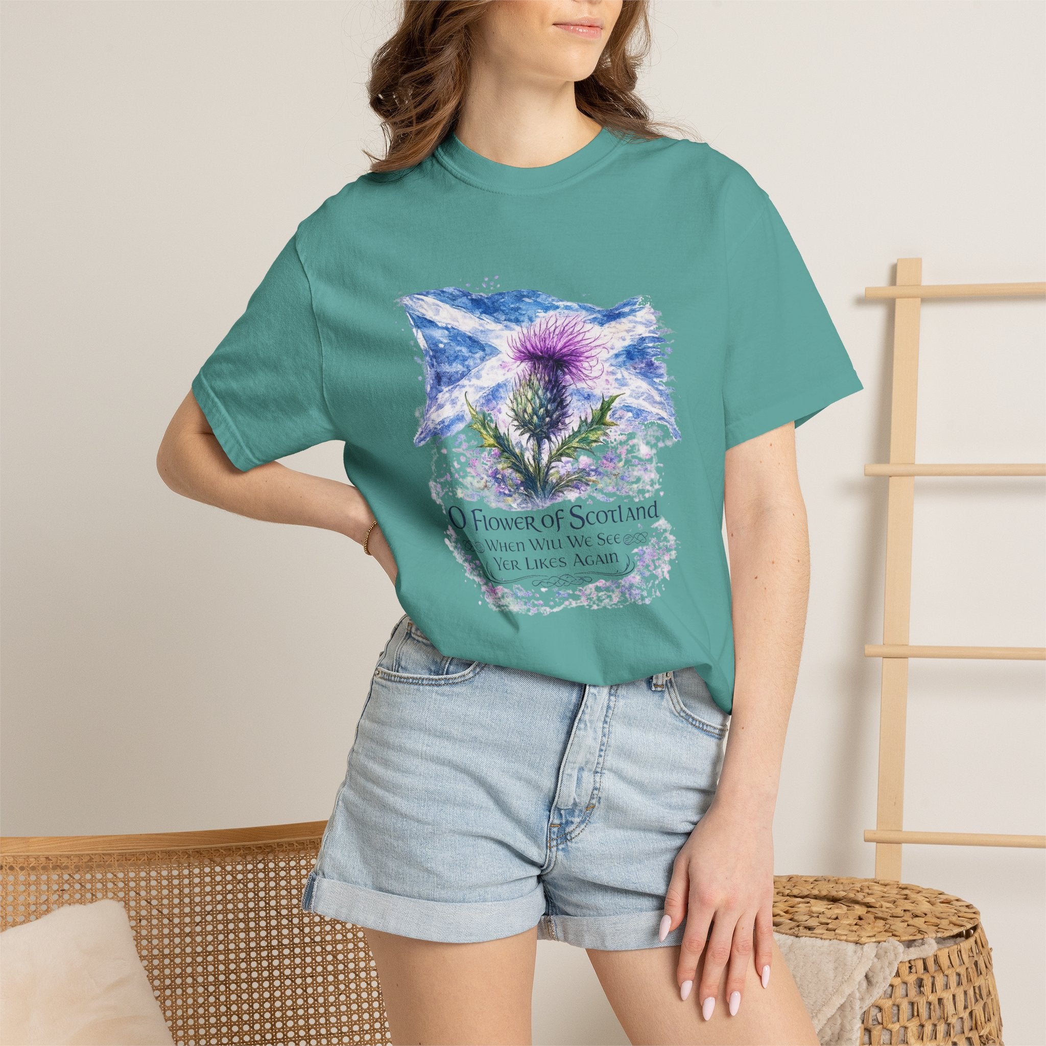 Flower of Scotland Flag Tee