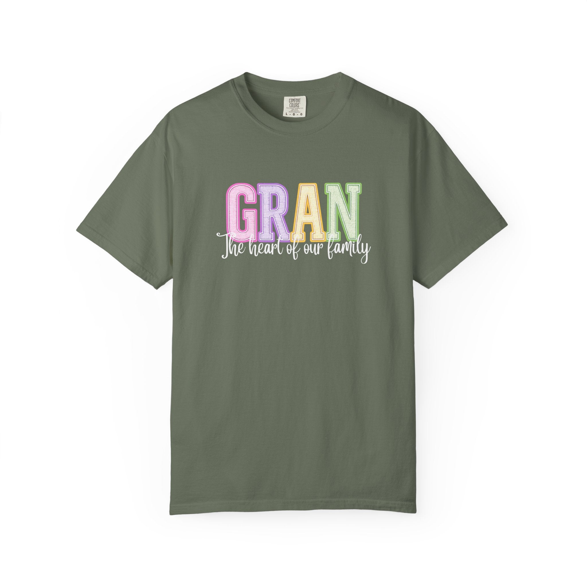GRAN The Heart Of Our Family Tee