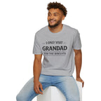 Grandad Biscuits T-Shirt — "I Only Visit Grandad for the Biscuits" Funny Grandpa Tee
