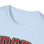 Dad Plaid Design T-Shirt — DAD Est. 2026 New Dad Gift