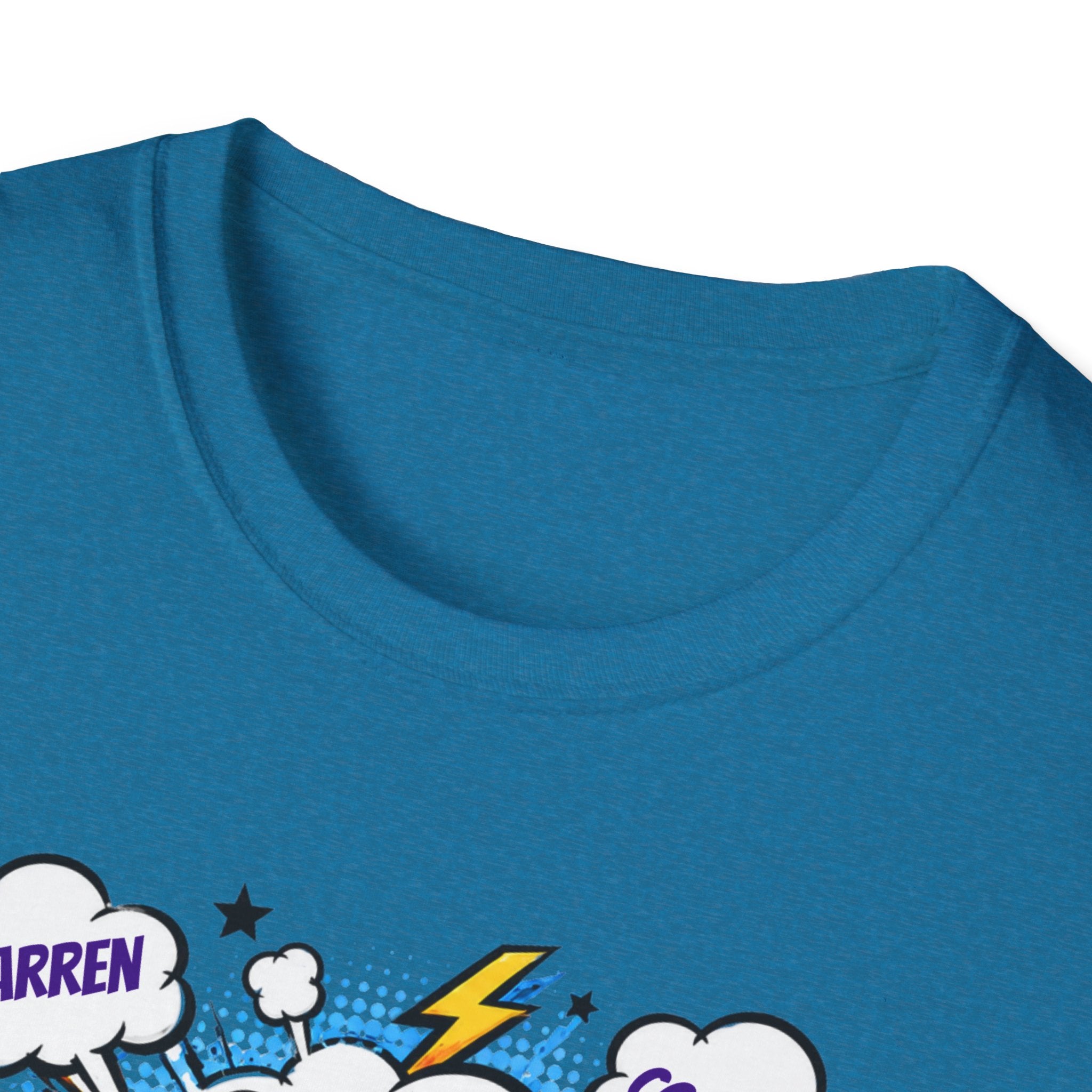 Super Grandad Comic-Style T‑Shirt — "Super Grandad" Graphic Tee, Father's Day & Grandparents Gift
