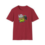 "I Am Born To Be A Gamer Dad" Neon T‑Shirt