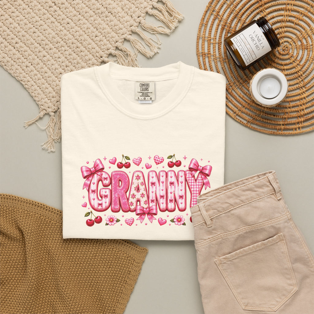 GRANNY Floral Heart T-Shirt