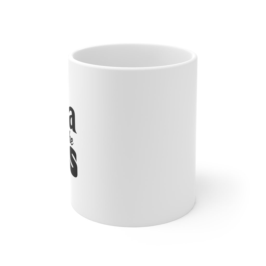 Nana Is The Boss Mug — Funny Grandma Coffee Cup, Mother's Day Gift