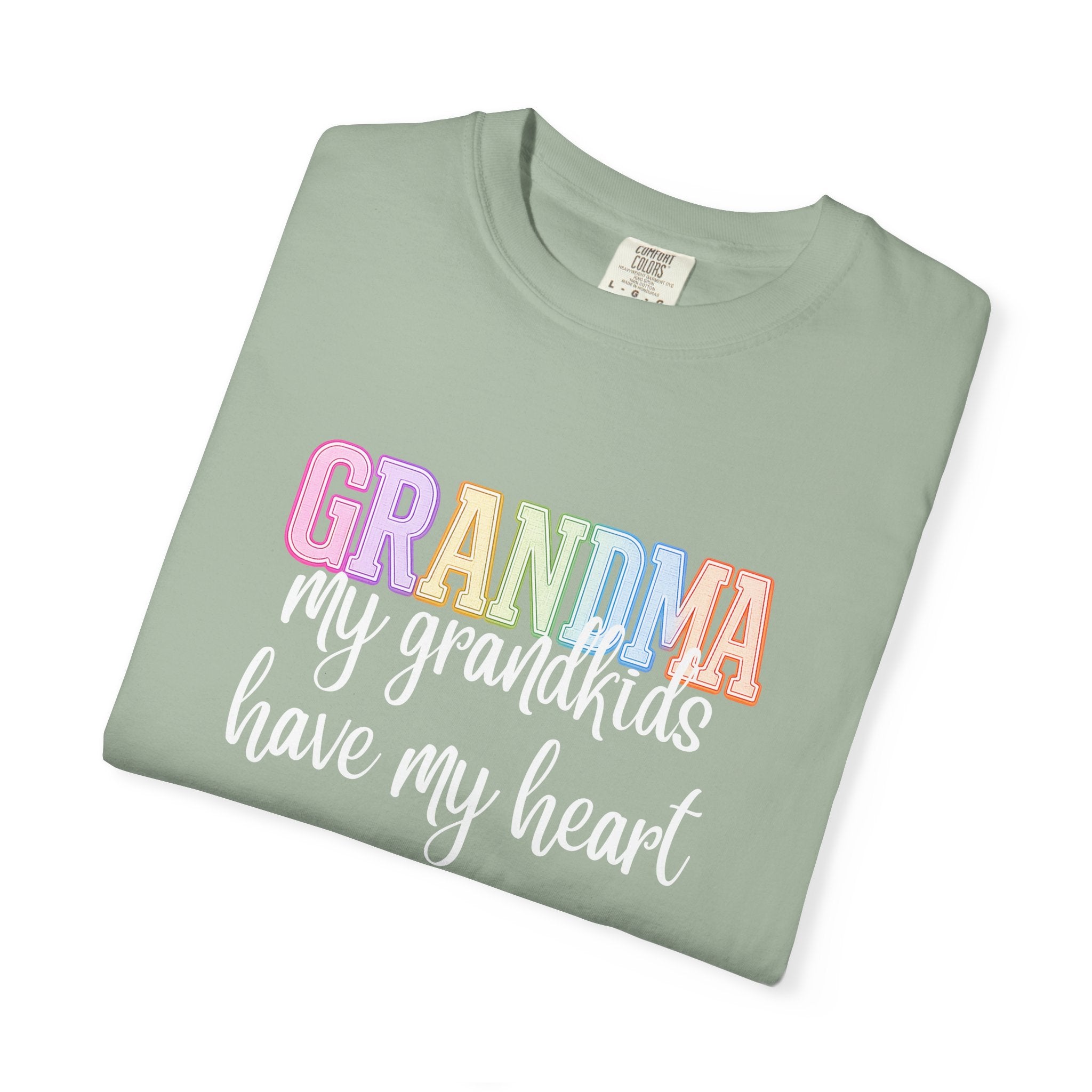 GRANDMA My Grandkids Have My Heart Tee