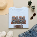 Papa "Built to Last" T-Shirt — Personalise