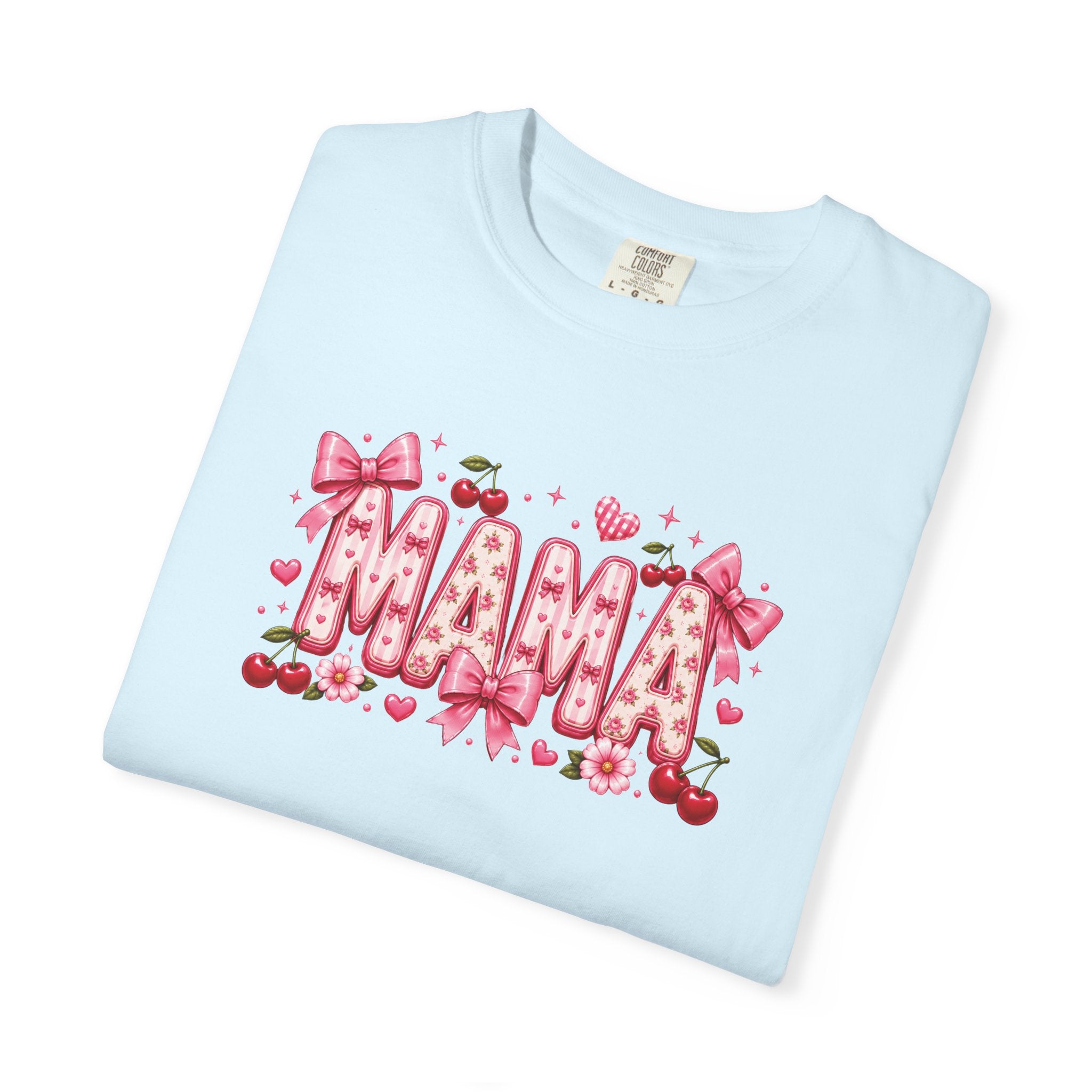 MAMA Floral Heart T-Shirt