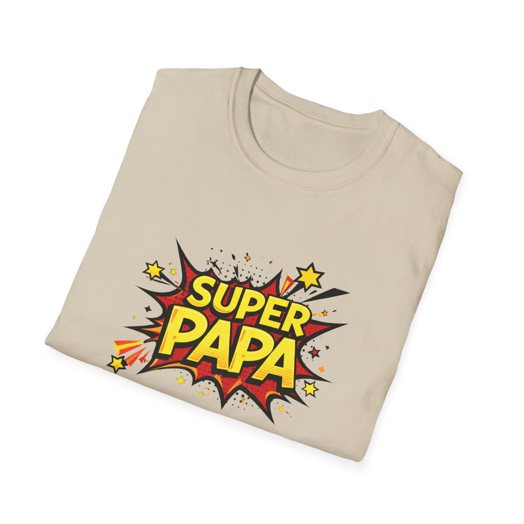 Super Papa Comic Graphic T-Shirt — Father’s Day Gift Tee