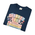 Granny's Club T‑Shirt – Cute Pastel 'Granny's Club' Rules Graphic Tee for Grandmothers